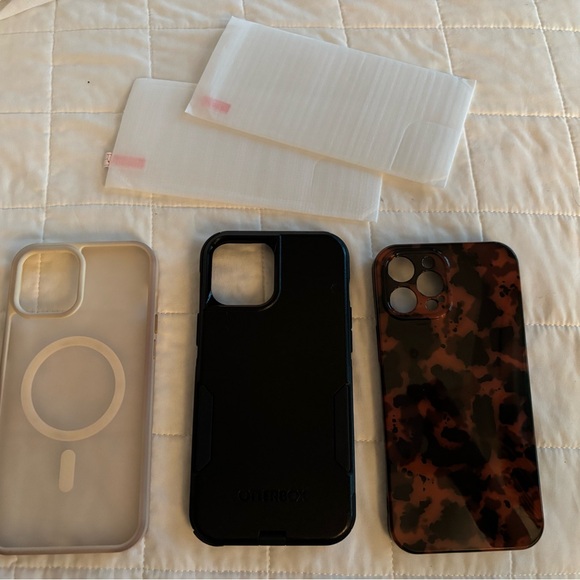 OtterBox Other - Set of 3 iPhone 12 Phone Cases & Screen Covers